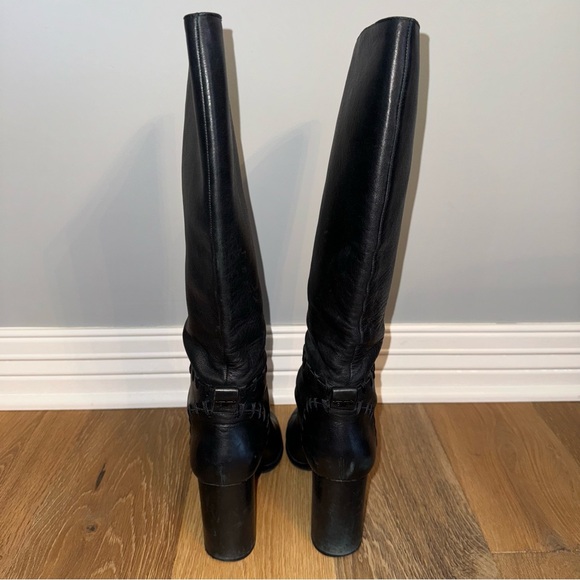 Tory Burch Contraire Knee-High Boots with Block Heel Size 9.5 - Picture 3 of 9